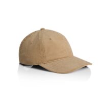 Custom Dad Cap | AS Colour Access Cord Cap in Khaki