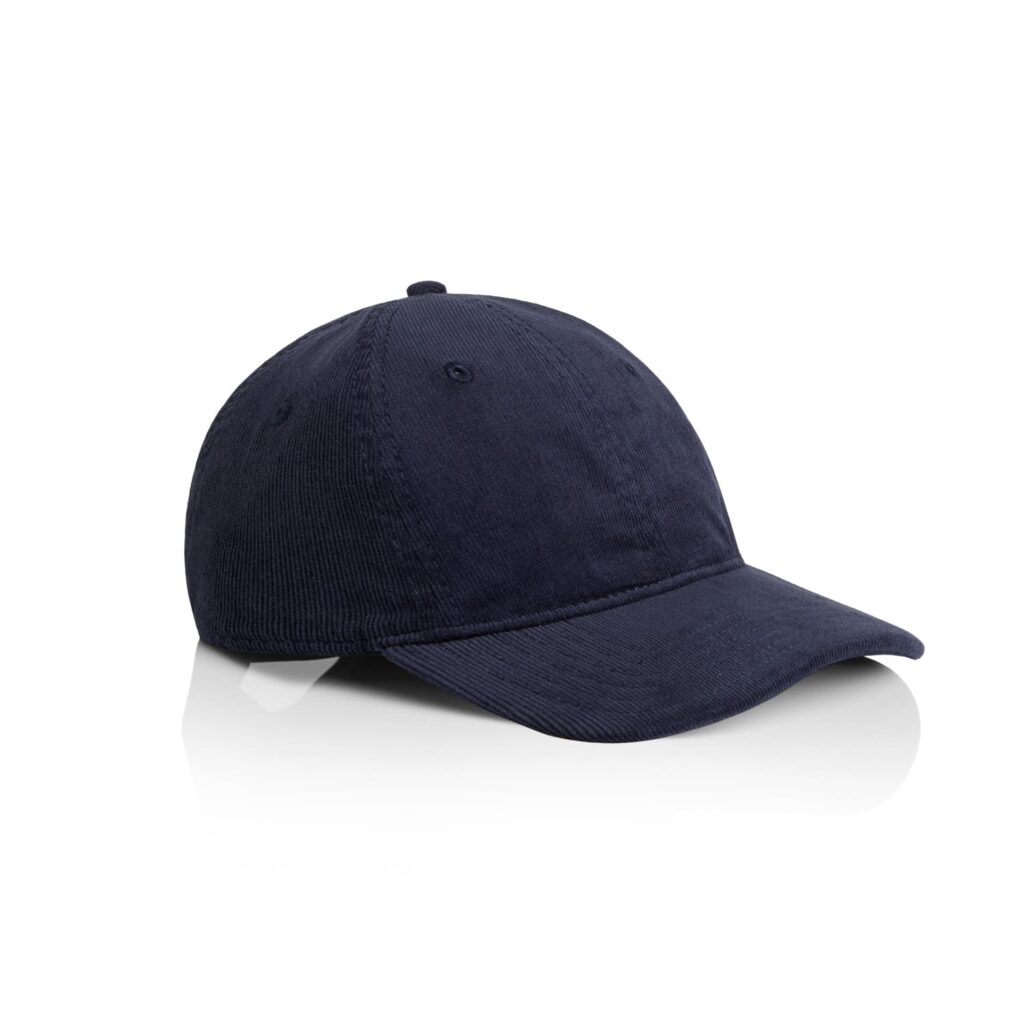 Custom Dad Cap | AS Colour Access Cord Cap in Midnight Blue