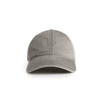 Custom Caps | AS Colour Access Faded Cap in Faded Grey Front View