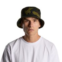 AS Colour Camo Bucket Hat Model Turn View