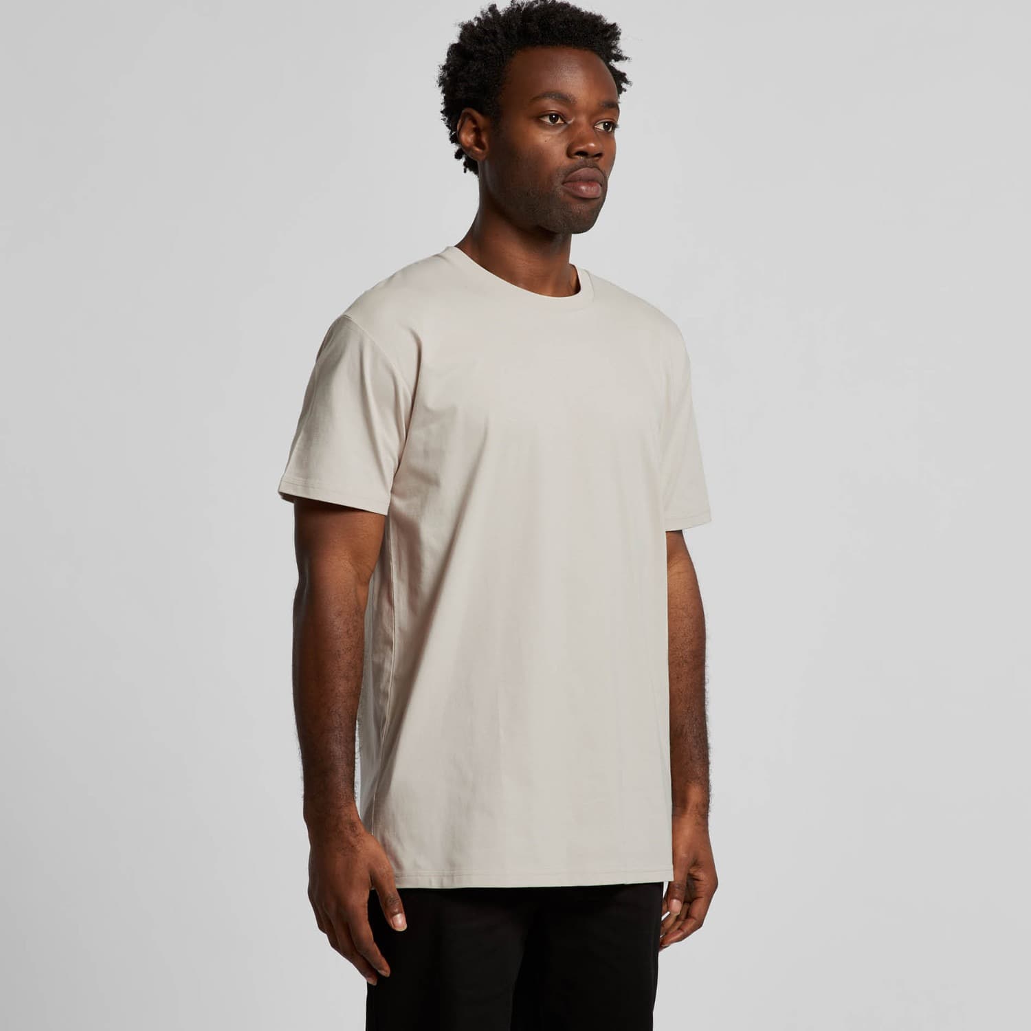 AS Colour Staple Tee Model Turn View
