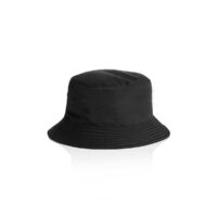 AS Colour Nylon Bucket Hat in Black
