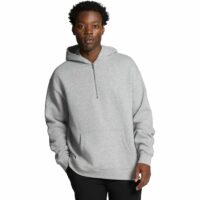 Custom Hoodies | AS Colour Relax Half Zip Hoodie Model Loose View