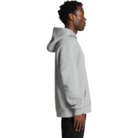 Custom Hoodies | AS Colour Relax Half Zip Hoodie Model Side View