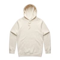 AS Colour Stencil Hoodie in Ecru