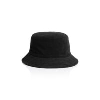 AS Colour Terry Bucket Hat in Black