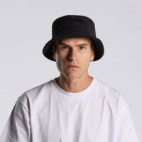 AS Colour Terry Bucket Hat - Black - Turn
