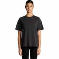 AS Colour Women's Heavy Faded Tee Model Front View