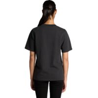 AS Colour Women's Heavy Faded Tee Model Back View