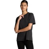 AS Colour Women's Heavy Faded Tee Model Loose View