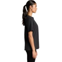 AS Colour Women's Heavy Faded Tee Model Side View