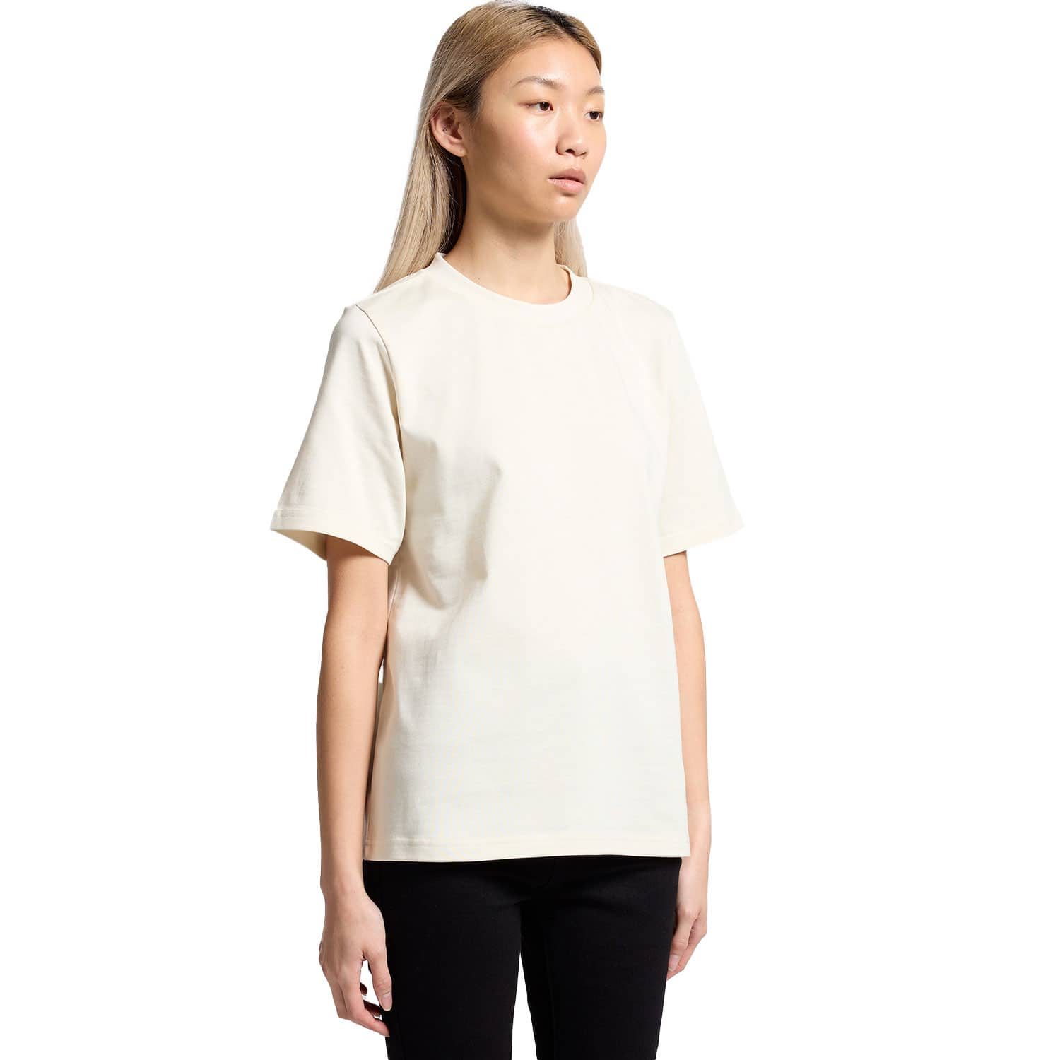 AS Colour Women's Heavy Tee Model Turn View