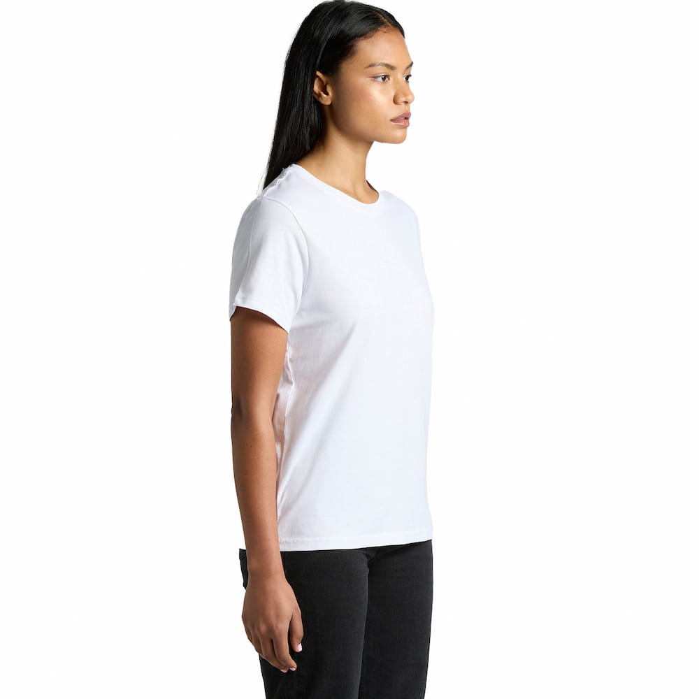 AS Colour Women's Maple Organic Tee Model Turn View