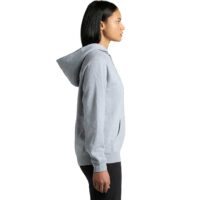 Custom Hoodies | AS Colour Supply Women's Hoodie Model Side View