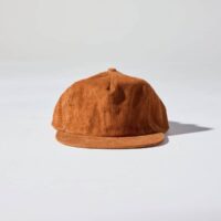 5 Panel Corduroy Hat in Copper