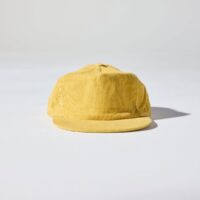 5 Panel Corduroy Hat, Mustard