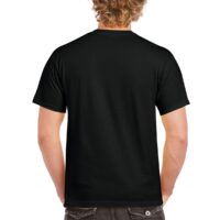 Gildan Hammer T-Shirt in Black Back View