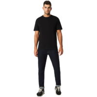 Gildan Softstyle 65000 T-Shirt Full Body View in Pitch Black