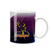 Personalised Coffee Mugs with Melbourne Storm Rugby League Logo