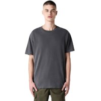 American Apparel 1301 GD Front View in Faded Black