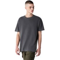 American Apparel 1301 GD Model Front View in Faded Black