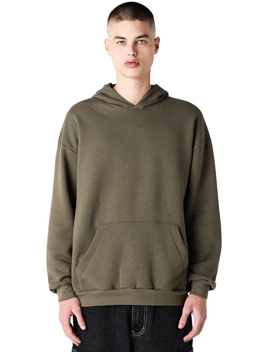 American Apparel RF498 Hoodie in Lieutenant Front View