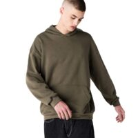 American Apparel RF498 Hoodie in Lieutenant Mood View