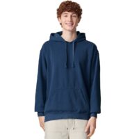 Comfort Colors 1567 Hoodie Front View in True Navy