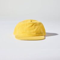 Corduroy Hat in Sunshine Yellow