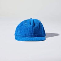 Corduroy Hat in Bright Blue