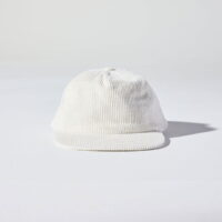 Corduroy Hat in Jasmine White