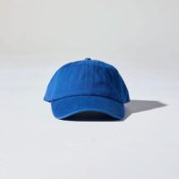 Dad Cap Front View in Royal Blue