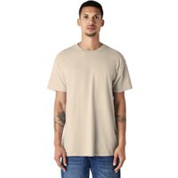 Gildan 5000 Heavy Cotton T-Shirt Model View in Sand