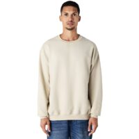 Gildan Heavy Blend 18000 Crewneck Sweatshirt front view in Sand