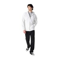 Gildan Heavy Blend 18600 Hoodie in White Full View