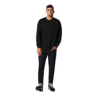 Gildan Softstyle SF000 Crewneck Sweatshirt in Black