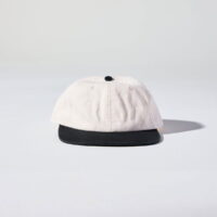 Two Tone Cap Front View in Nets Black