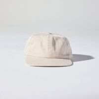 6 Panel Soft Cap in colour Beige