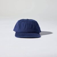 6 Panel Soft Cap in Navy