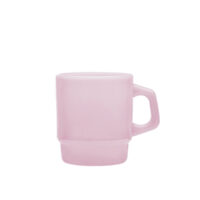 Custom Retro Coffee Mugs in Pink