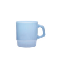 Retro Coffee Mugs in Colour Powder Blue