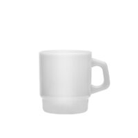 Custom Retro Coffee Mugs in White