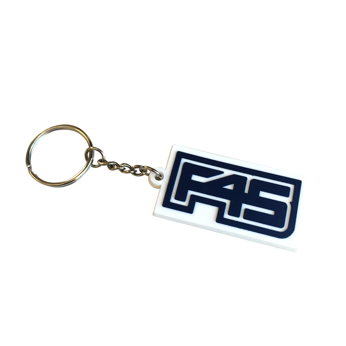 Custom Rubber Keyring with F45 Logo