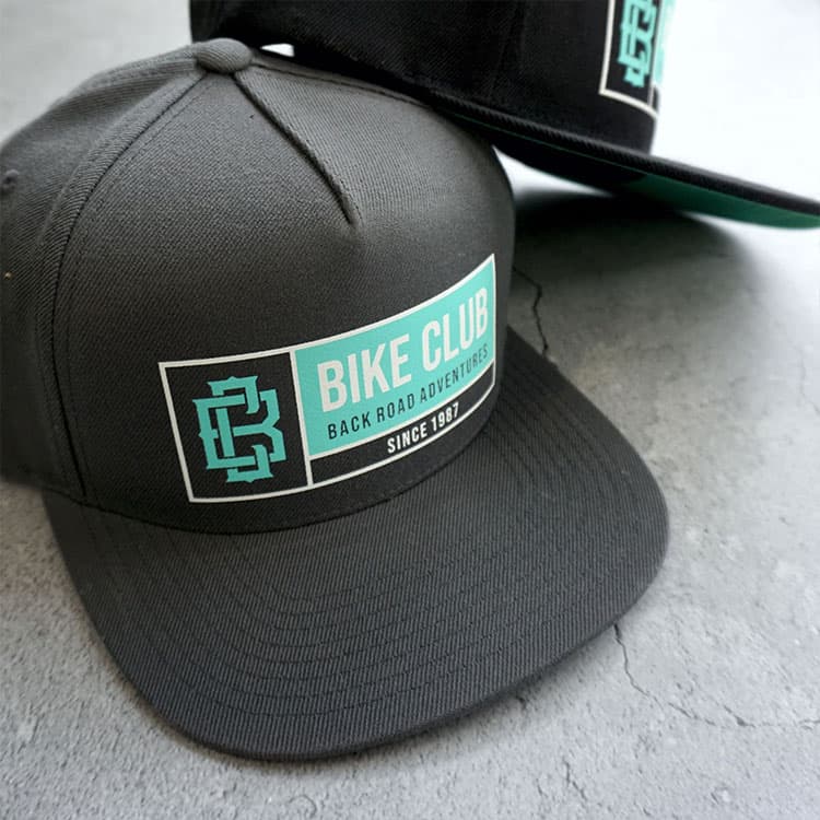 Heat Transfer Caps with printed logo