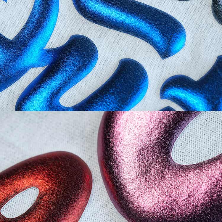 Heat Transfer Puff Printing