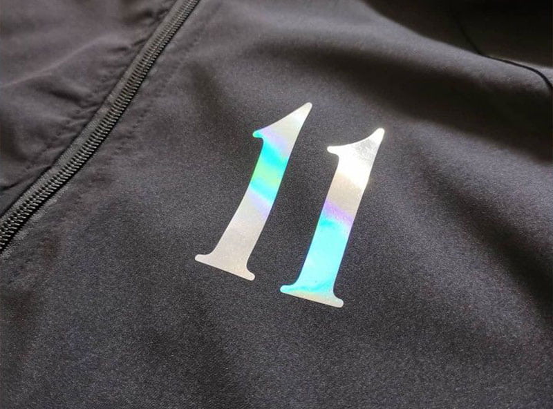 Holographic Heat Transfer Vinyl