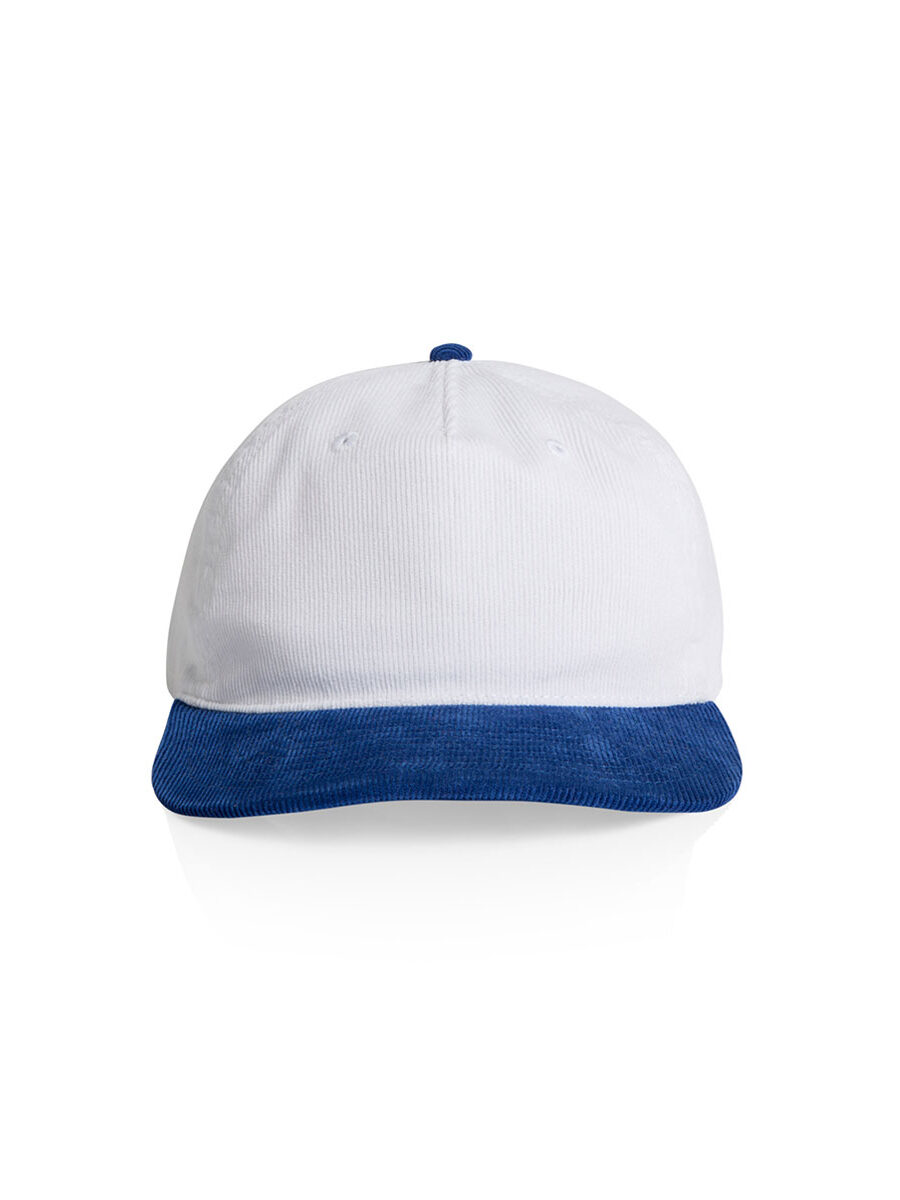 AS Colour Cord Two Tone Cap - 1159 in White/Liberty