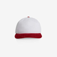 AS Colour Cord Two Tone Cap in White/Cardinal