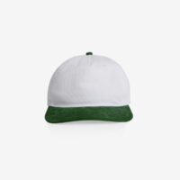 AS Colour Cord Two Tone Cap in White/Forest