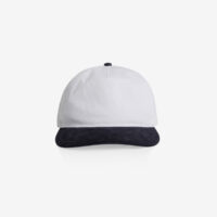 AS Colour Cord Two Tone Cap in White/Ink Blue